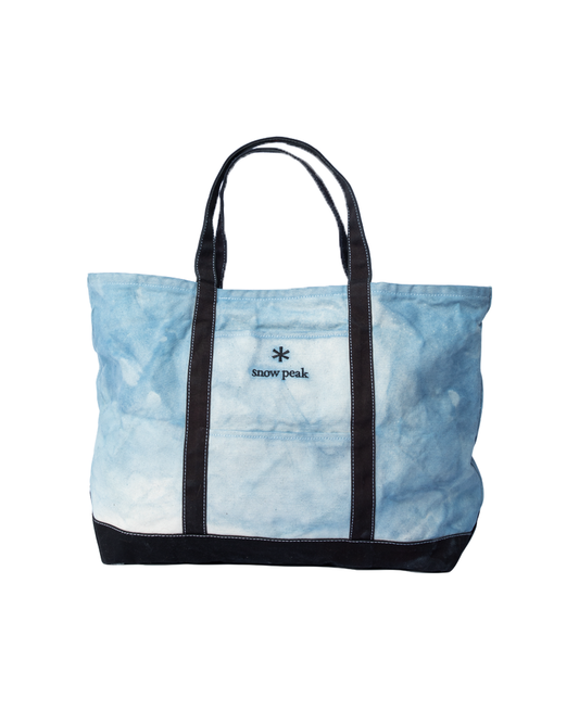 Hand-Dyed Indigo Canvas Noasobi Tote Large