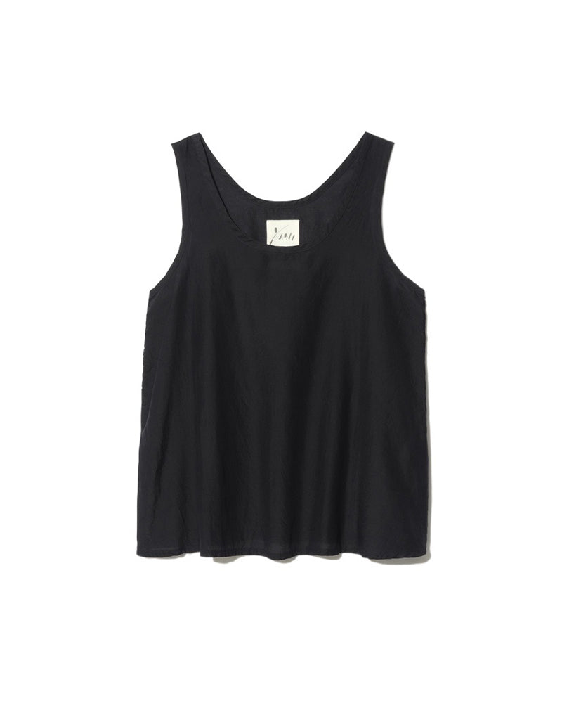 Hand-Woven Cotton Silk Tank Top