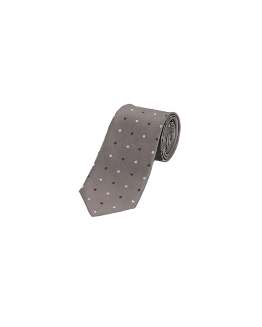 Snow Peak Asterisk Tie Grey